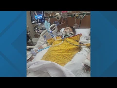 Mother of 2 fights for life after Christmas Eve crash