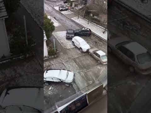 Freezing rain blankets Seattle streets