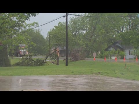 Storms blow through Terrell Wednesday, along with a tornado warning