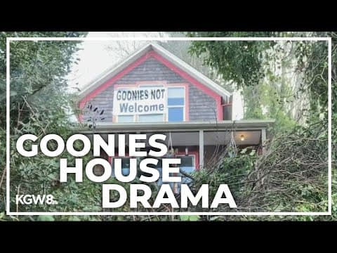 'Goonies' house on Oregon coast causes neighborhood drama