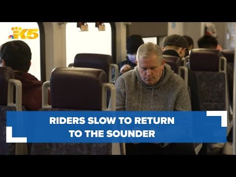 Riders slow to return to the Sounder