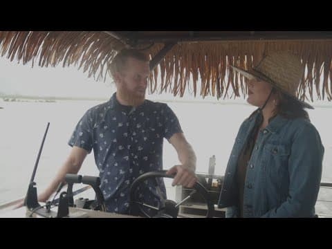 Swamp tour meets party bus with 'NOLA Pedal Barge'