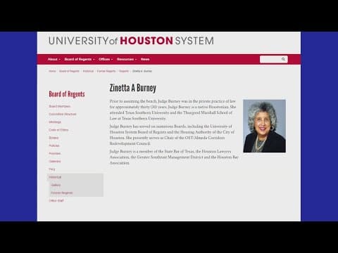 Longtime Harris County community activist, Judge Zinetta Burney, dies at 83