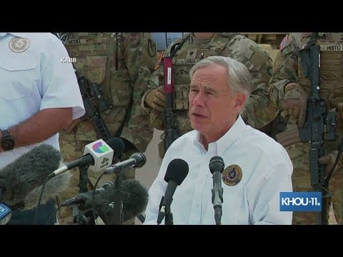 Texas Gov. Greg Abbott announces new Texas Military Department Base Camp near Eagle Pass
