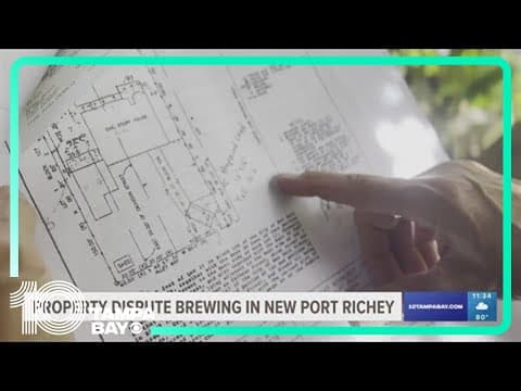 Property dispute brewing in New Port Richey