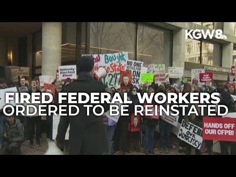 Court partially reverses Trump-era layoffs, Oregon among affected states