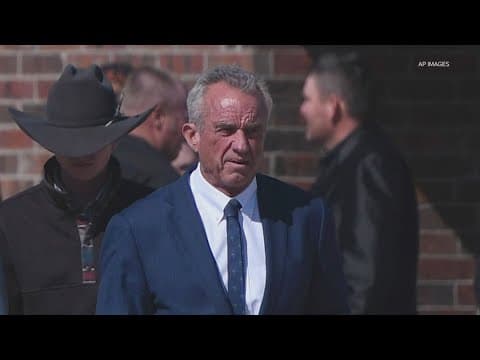 RFK Jr attends funeral after a second child died from Measles