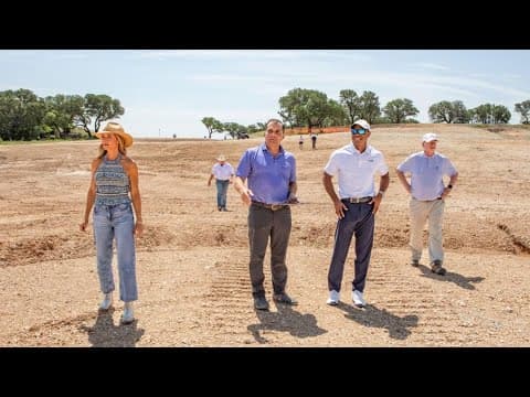 Here's how Tiger Woods' new North Texas golf course is coming along