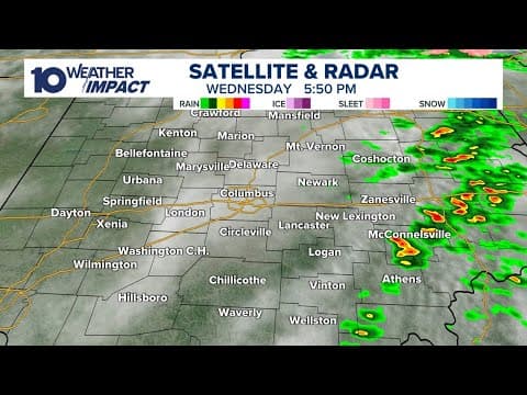 LIVE RADAR: Severe weather in Ohio; strong winds, tornadoes possible