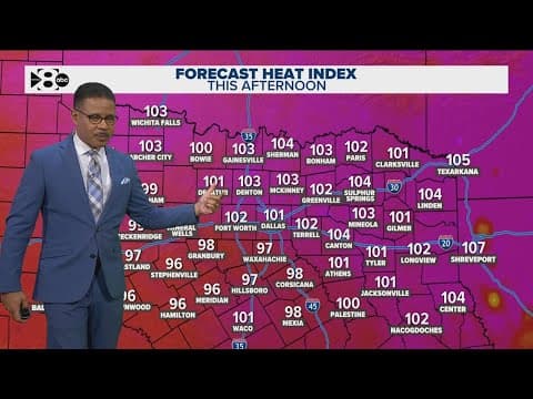 DFW Weather: Could it be the hottest day of the year?