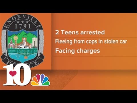 KPD: Two juveniles charged after stealing car, running from officers