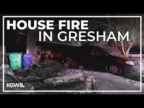 Gresham house destroyed in fire