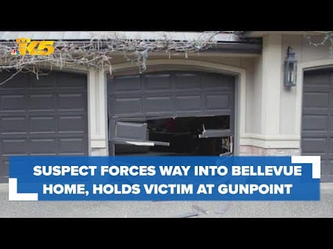 Suspect forced his way into Bellevue home, held victim at gunpoint during crime spree