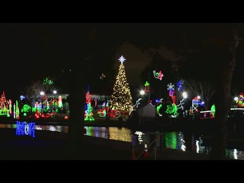 Christmas at Lafreniere Park opens in Metairie