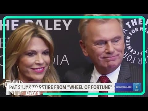 Pat Sajak to leave 'Wheel of Fortune' after upcoming season