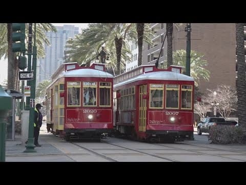 Bus service replacing streetcar service downtown following Bourbon Street attack
