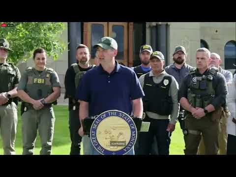 Weeklong manhunt ends with the capture of a man suspected in a deadly shooting at a Montana bar