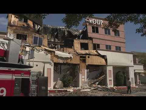 Part of office building in SW Houston collapses due to fire