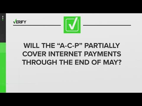 FCC will partially cover payments for the Affordable Connectivity Program for one month