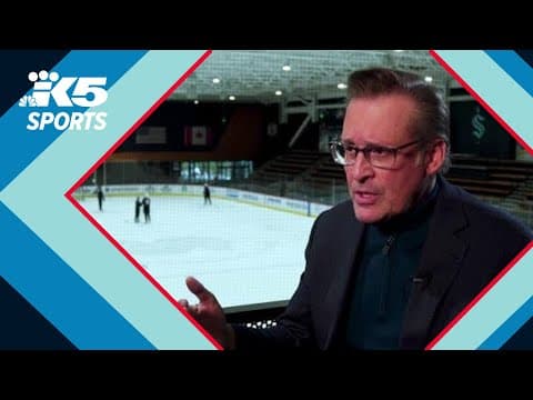 Seattle Kraken announcer John Forslund talks signature catchphrases, gameday preparation