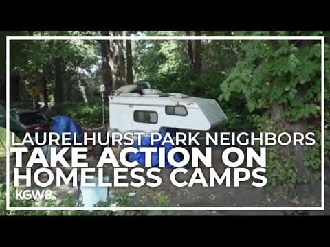 Neighbors around Laurelhurst Park employ lawyer to force action on homeless camps