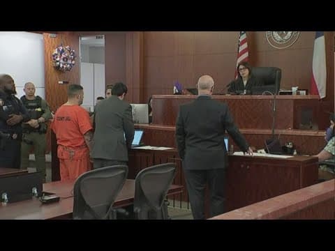 New video shows suspect appear for bond hearing in ding-dong ditch murder case