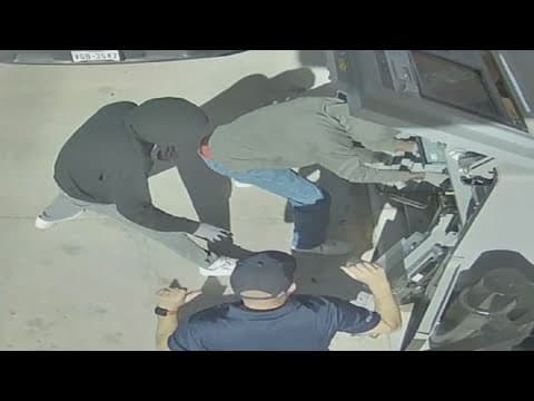 Feds: Houston gang members in masks robbed Beaumont ATM techs of $300K