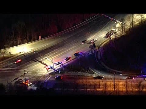 Sky9: Pursuit ends in crash in Prince George's County