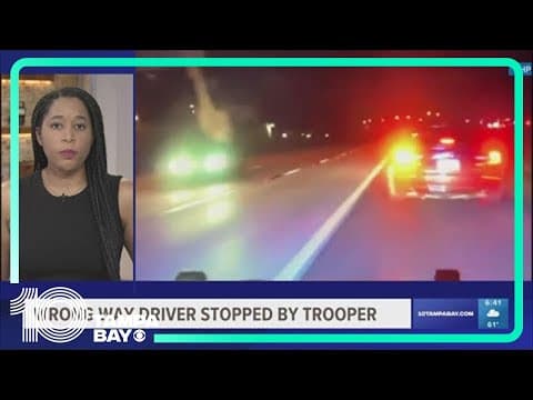 Lakeland man charged with DUI after driving wrong way on I-4 in Polk County