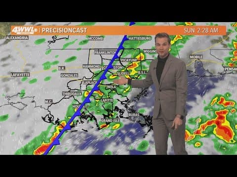 New Orleans Weather: Rain late Saturday then cold again