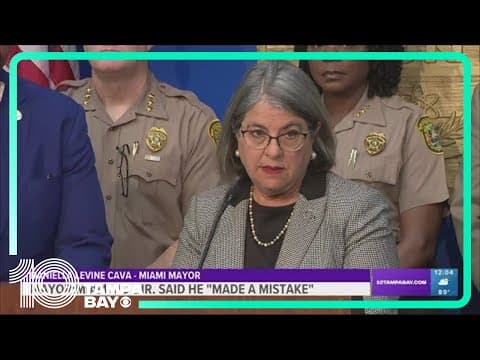 Miami mayor says police director wanted to resign before shooting himself in Tampa