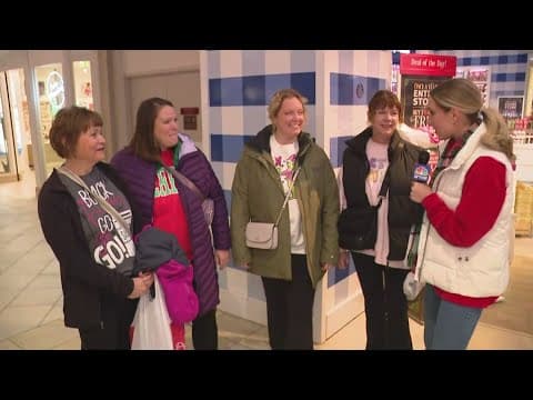 Black Friday shopping underway at Greenwood Park Mall