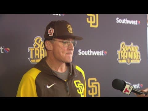 Padres manager and players talk about the excitement surrounding the 2023 season