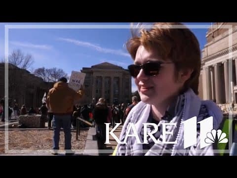 Protests at U of M as fighting in Gaza ramps up