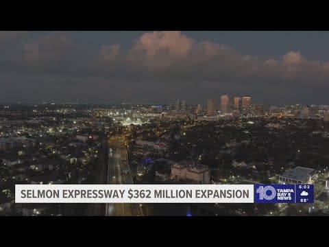 Tampa drivers to see big changes as South Selmon Expressway expansion moves forward