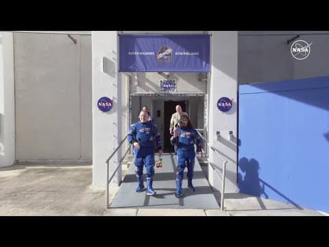 Astronauts stuck on ISS could be on their way back