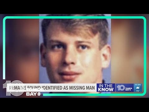 Human remains found in a car identified as missing Pinellas County veteran