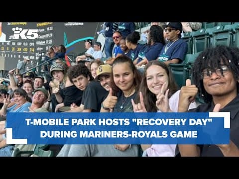 T-Mobile Park hosts 'Recovery Day' Aug. 27 during Mariners-Royals game