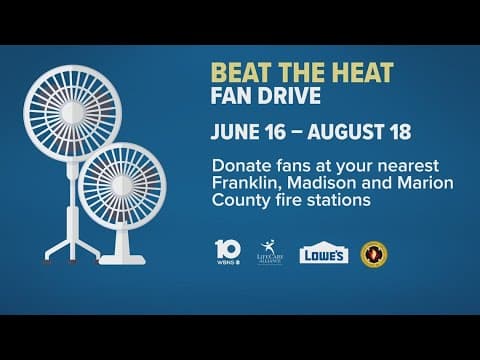 10TV Beat the Heat Fan Drive kicks off Friday