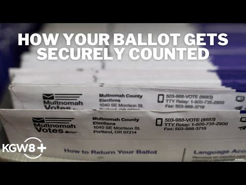 Here's how Multnomah County counts ballots to ensure election security
