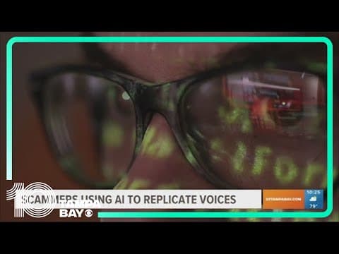 VERIFY: Scammers using AI to replicate voices
