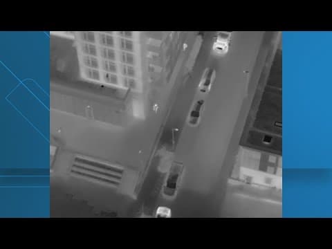 How police used a drone to track, arrest suspects