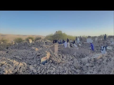 Deadly 6.3 magnitude earthquake hits Afghanistan