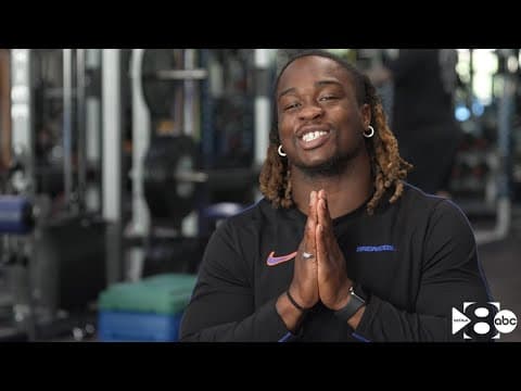 No. 6 overall NFL Draft pick Ashton Jeanty and his personal trainer sit down with WFAA