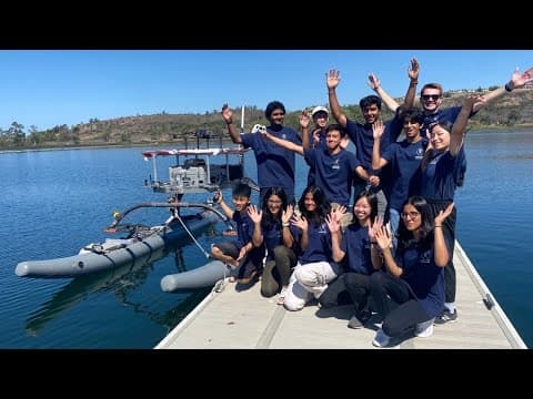 San Diego STEM All Stars compete in Australia's RobotX