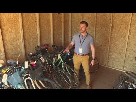 Police try to reconnect owners with bikes stored as evidence