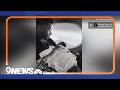 Ciara, Russell Wilson fly home with newborn baby Amora