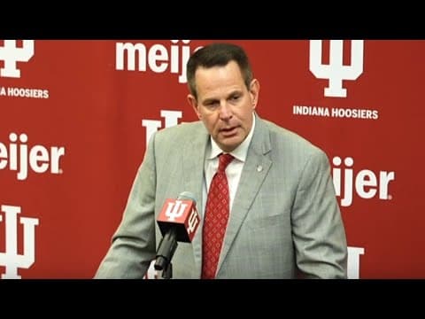 Curt Cignetti introduced as new IU football head coach