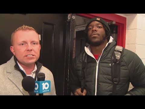 Zach Harrison postgame interview | Ohio State-Maryland