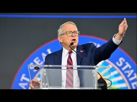 Ohio Governor Mike DeWine provides update on House Bill 99